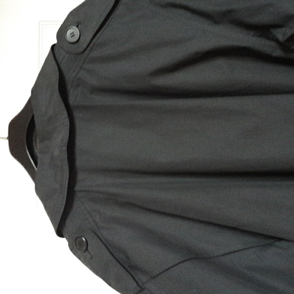 LONDON FOG MENS 44R LINED TRENCHCOAT BLACK/Belted - Picture 16 of 16